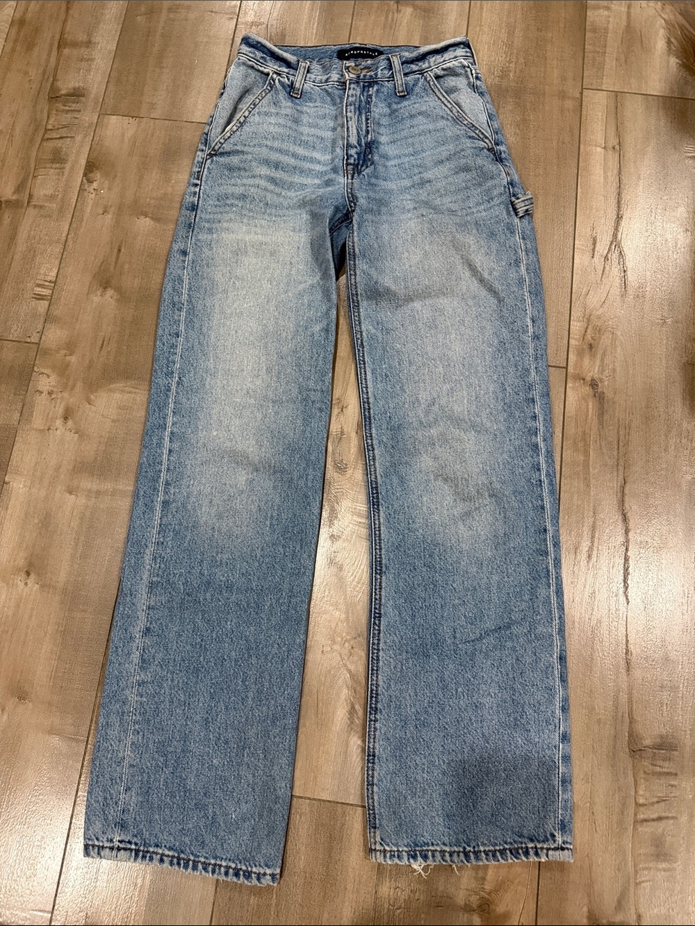 Aeropostale High-Rise Light Blue 90’s Baggy Leg Jeans